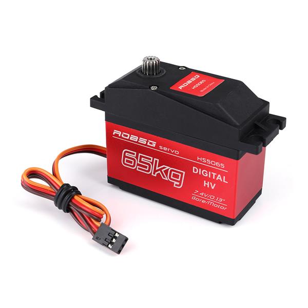 65KG 6V-7.4V Metal Gear Waterproof with Servo Arm Cars Model Helicopter Boat Digital Servo for RC